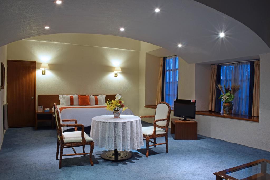Mision Tlaxcala Otel Santa María Atlihuetzián Dış mekan fotoğraf